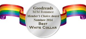 MM Romance Nominee Badge - White Collar